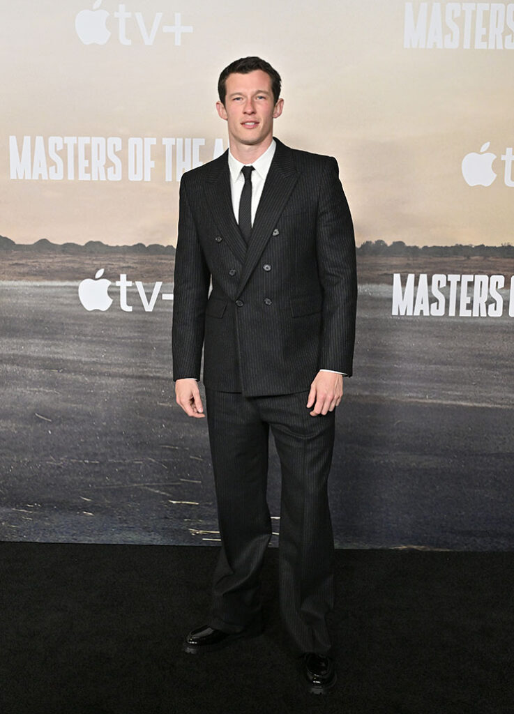 Callum Turner attended the World Premiere of Apple TV+'s "Masters of the Air" in Saint Laurent

Photo by Axelle/Bauer-Griffin/FilmMagic
