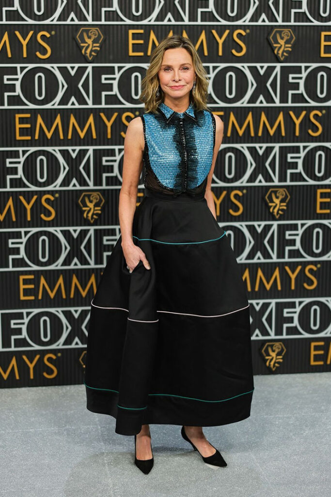 Calista Flockhart in Armani Prive - 75th Primetime Emmy Awards