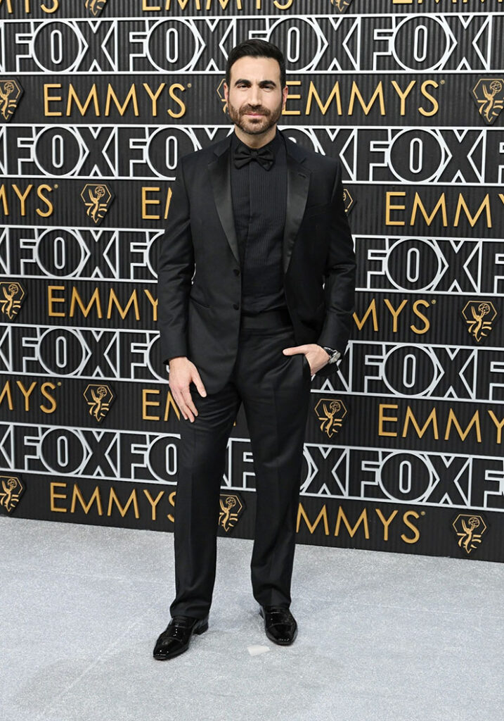 Brett Goldstein in Armani - 75th Primetime Emmy Awards