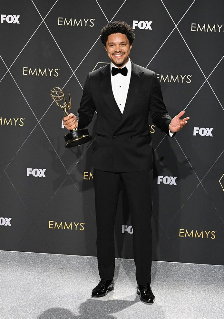 Trevor Noah in Armani - 75th Primetime Emmy Awards