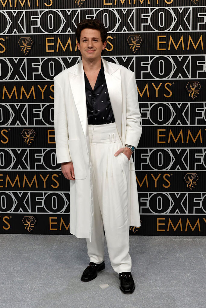 Charlie Puth in Balmain - 2024 Emmy Awards