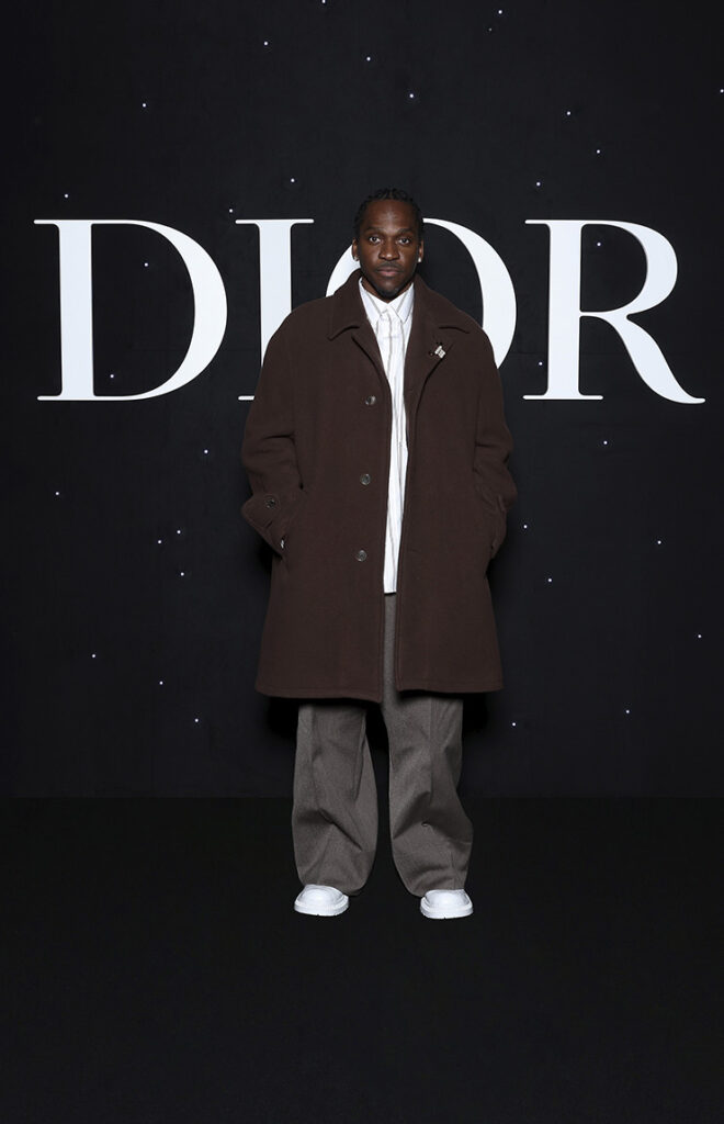 Pusha T attends the Dior Men Fall/Winter 2024-2025 show as part of Paris Fashion Week 