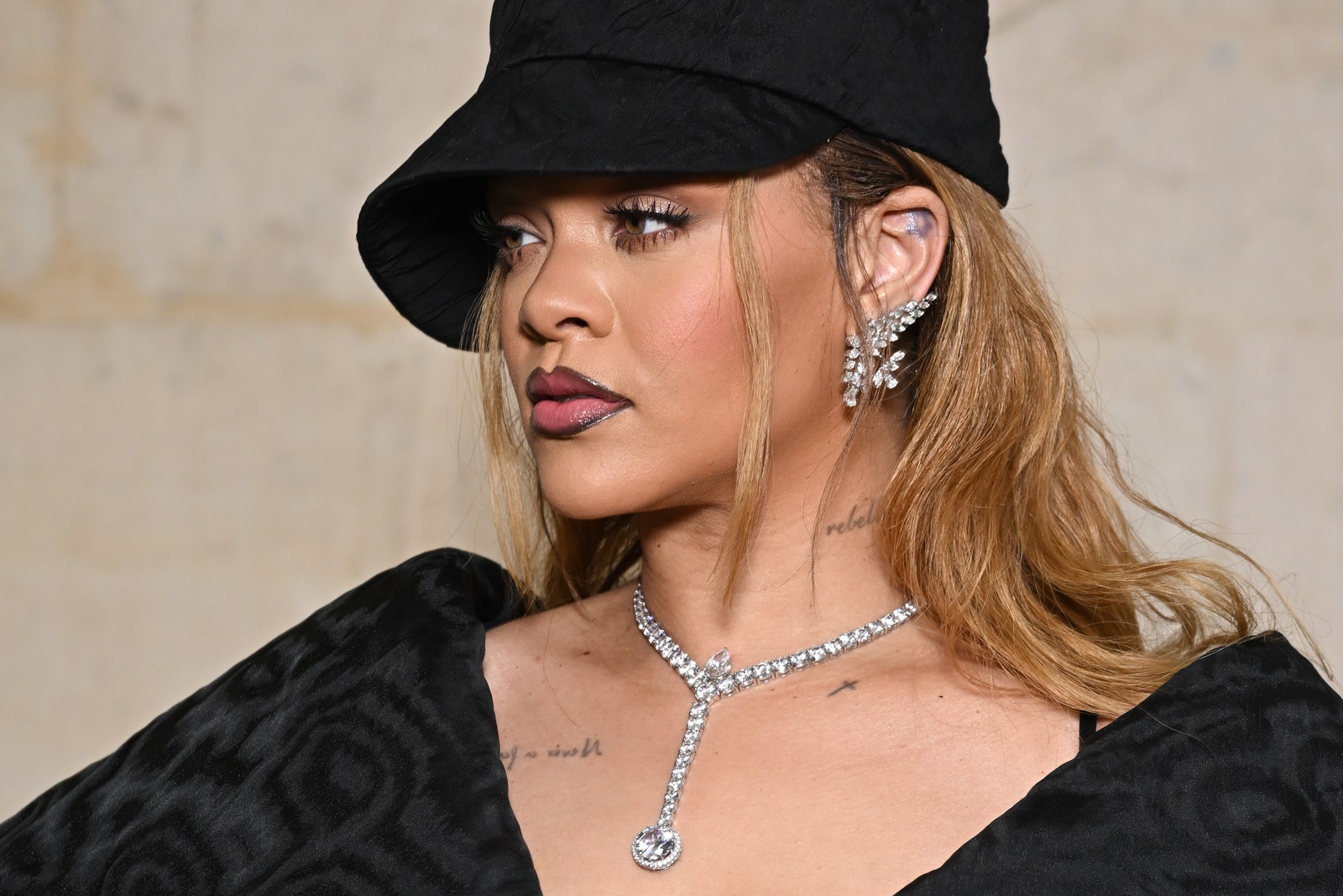 Only Rihanna Could Wear a Couture Newsboy Cap and Have It Look This Good