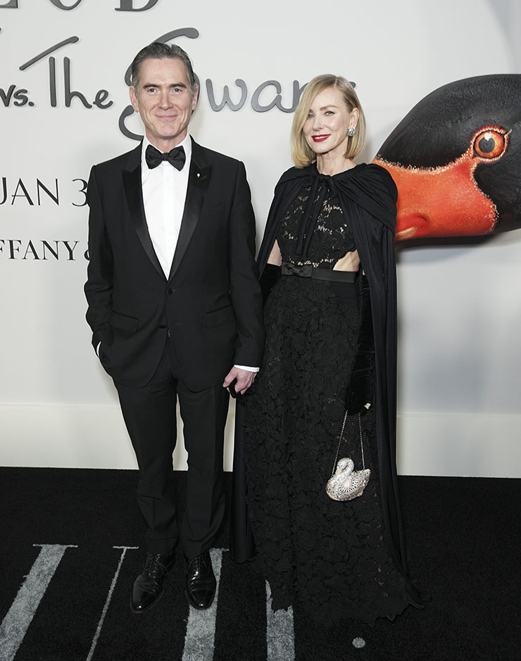 Billy Crudup and Naomi Watts attend the 'Feud: Capote vs. The Swans' New York Premiere.