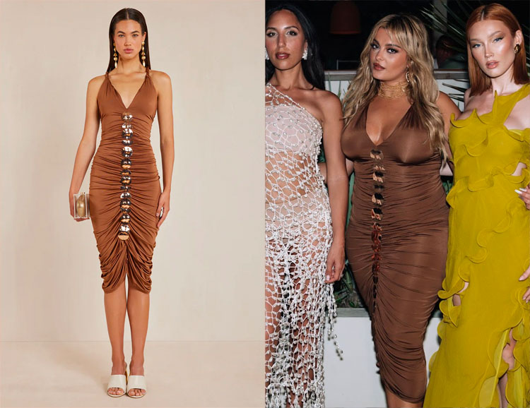 Bebe Rexha's Cult Gaia Jalina Dress