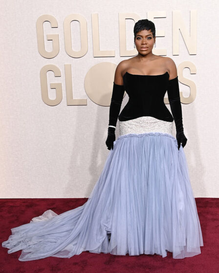 Fantasia Barrino Wore Dolce & Gabbana To The 2024 Golden Globe Awards