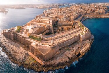 St Elmo’s fort, Valletta.
