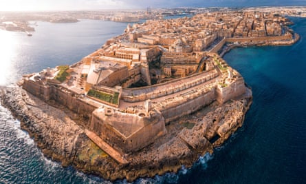 St Elmo’s fort, Valletta.