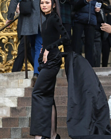 Zendaya Front Row @ Schiaparelli Spring 2024 Haute Couture