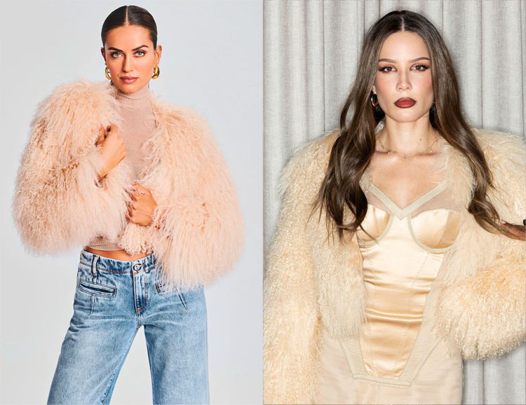 Halsey's Retrofête Luxe Fur Jacket