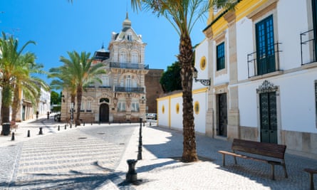 A street in Faro, Portugal