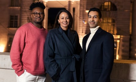 From left: Daniel Peters, of the (Fashion) Minority Report; Caroline Rush, CEO of the British Fashion Council; and Jamie Gill of the Outsiders Perspective worked together on the report.