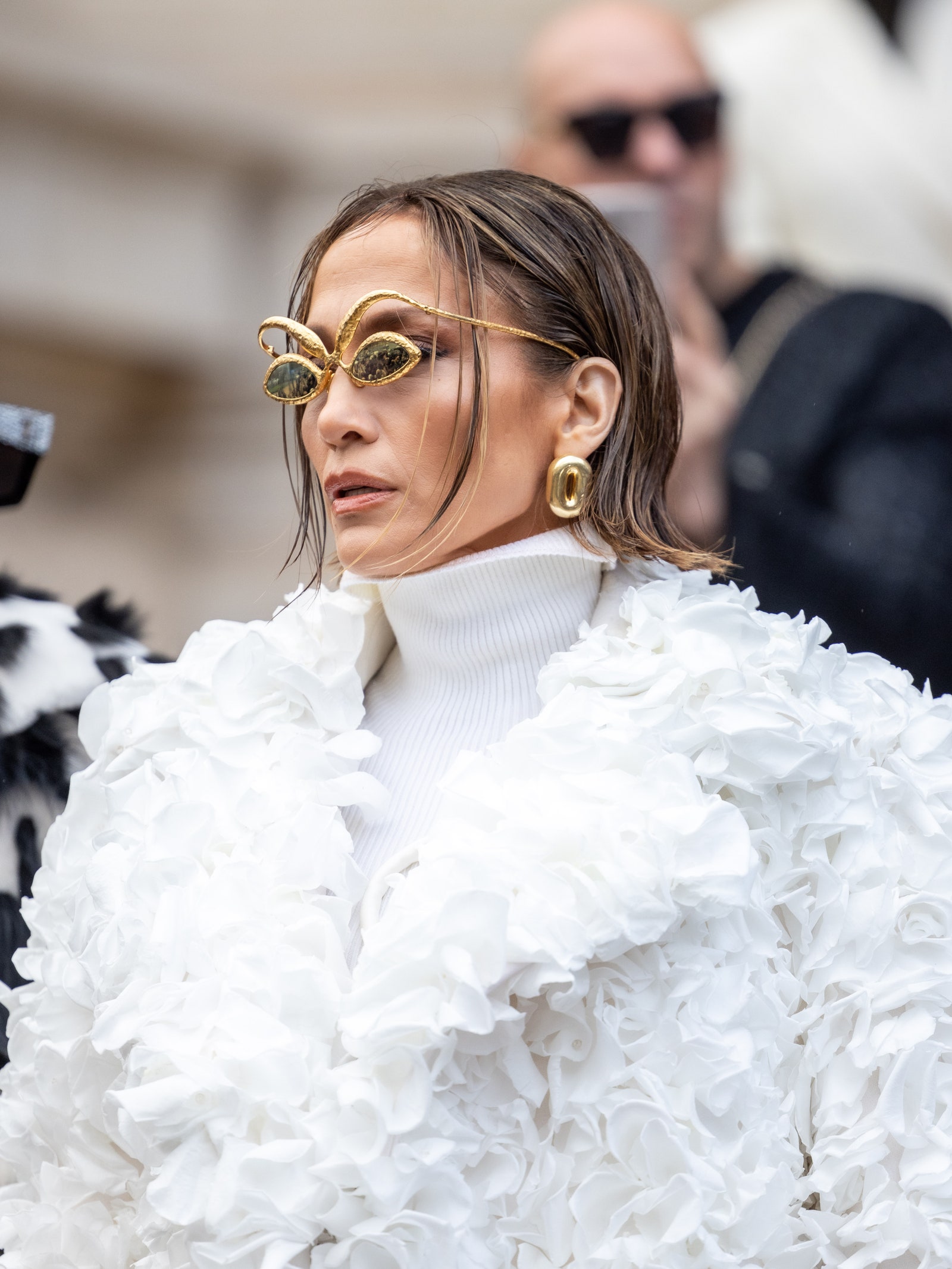 Jennifer Lopez Cut All Her Hair Off for Couture Week
