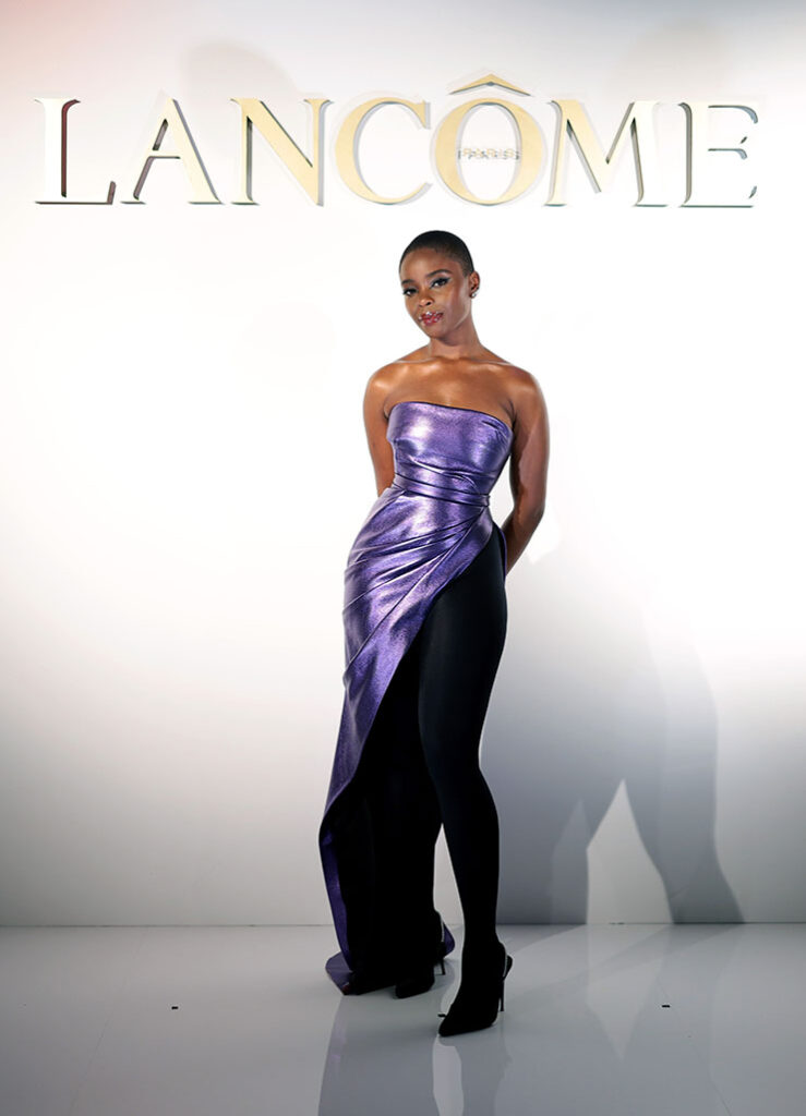 Joy Sunday Was Unveiled As Lancôme New Global Brand Ambassadresses Wearing LaQuan Smith 

Joy Sunday, Lancôme, LaQuan Smith, Joy Sunday Lancôme, Joy Sunday LaQuan Smith, Joy Sunday Purple Dress, LaQuan Smith Spring 2024, 