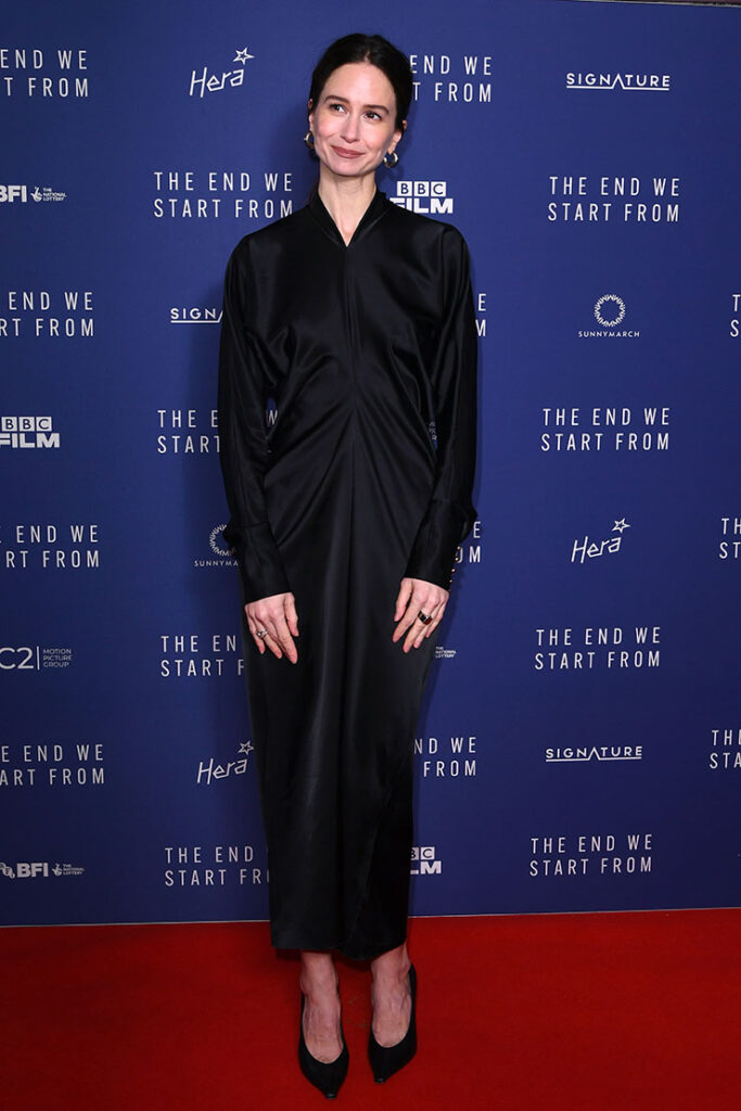 Katherine Waterston wore Lanvin To 'The End We Start From' London Premiere.