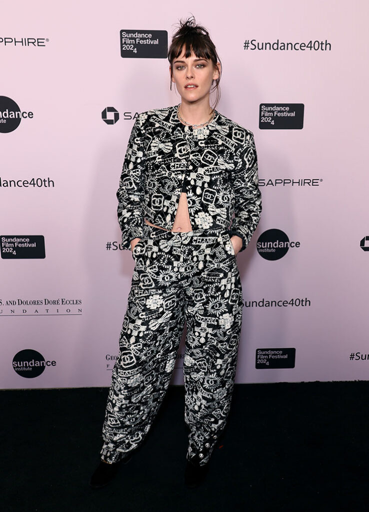 Kristen Stewart Wore Chanel To The 2024 Sundance Film Festival Opening