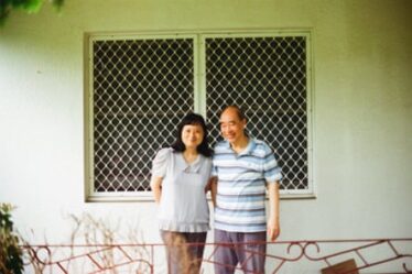 Candice Chung’s parents at their Sydney home