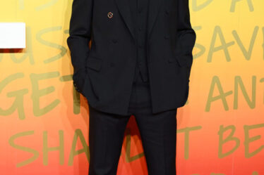 Kingsley Ben-Adir Wore Gucci To The 'Bob Marley: One Love' London Premiere