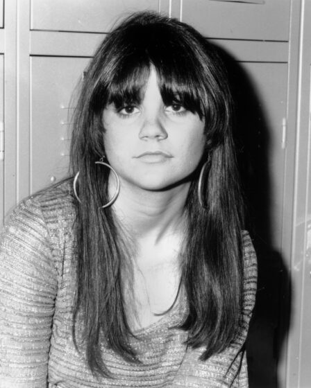 Linda Ronstadt during a performance with the Stone Poneys at Palo Verdo High School in Tucson on May 8 1968