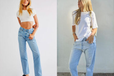 Sofia Richie's Levi's 501 Jeans & Bottega Veneta Bag