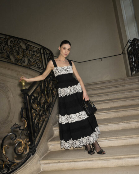 Sophia Roe at Dior Haute Couture