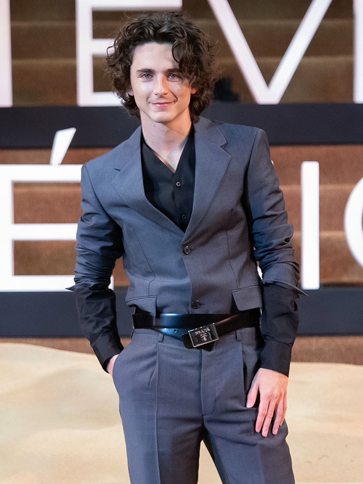 Timothée Chalamet Wore Prada To The 'Dune: Part Two’ Mexico Fan Event
