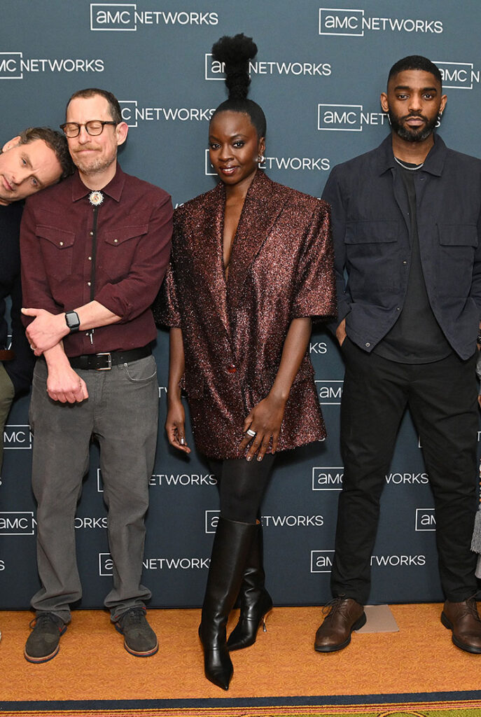 Danai Gurira attends the AMC Network's presentation of "The Walking Dead: The Ones Who Live" during the 2024 TCA Winter Press Tour 