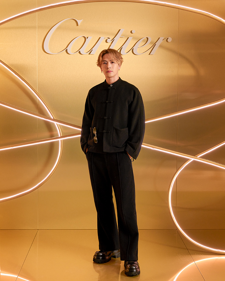 Jackson Wang attends Cartier’s Trinity100 Celebration