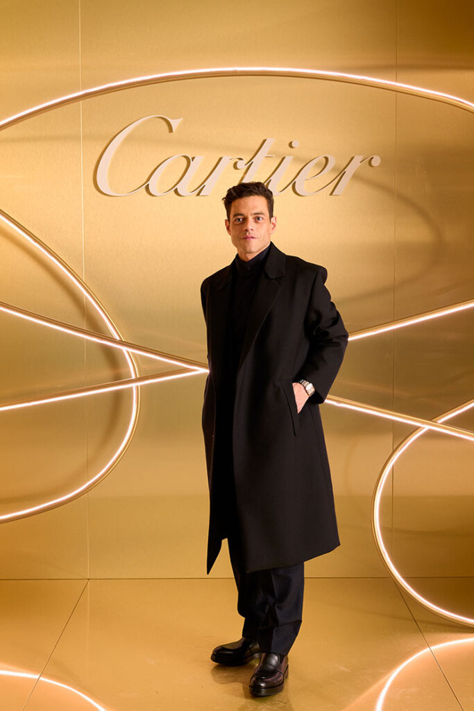 Rami Malek attends Cartier’s Trinity100 Celebration