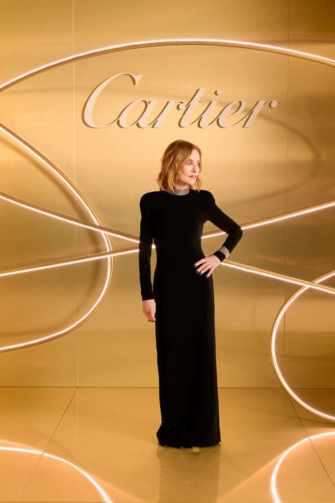 Isabelle Huppert attending Cartier’s Trinity100 Celebration