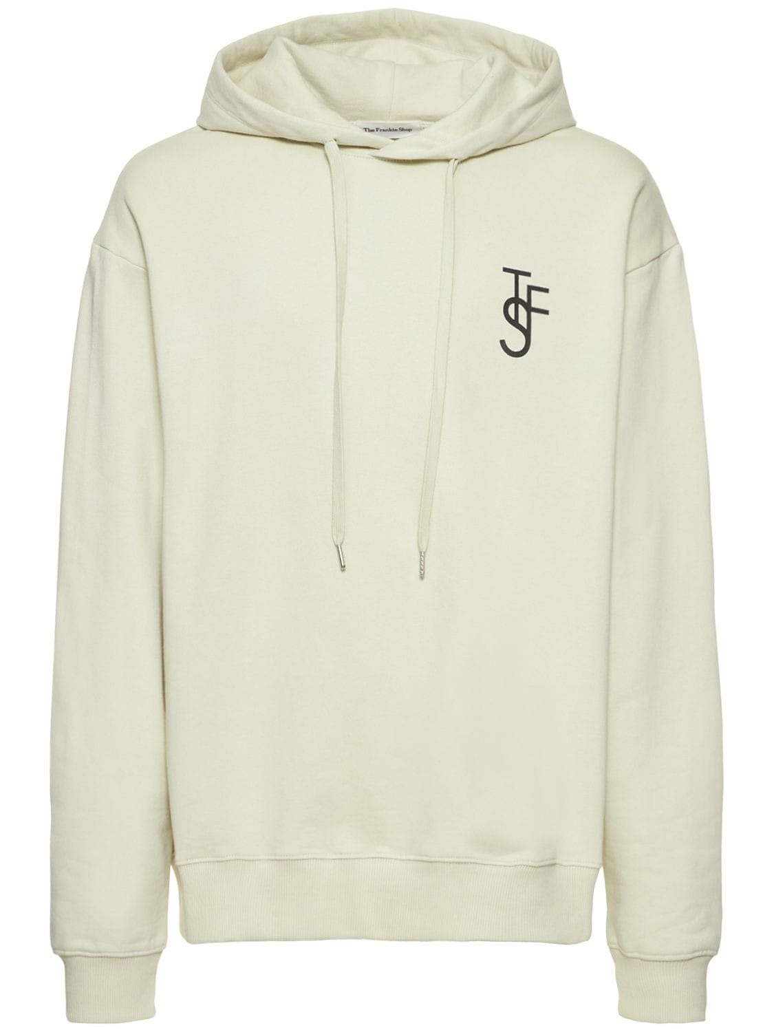 The Frankie Shop TFS logo cotton hoodie