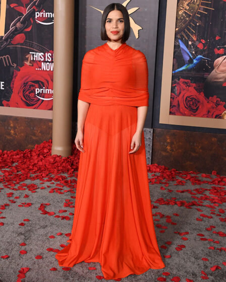 America Ferrera Wore Brandon Maxwell To The  ‘This Is Me…Now: A Love Story’ LA Premiere