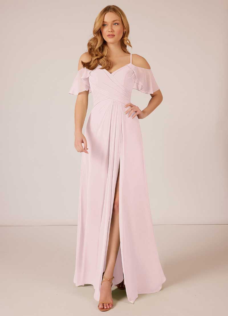 Blushing Pink Bridesmaid Dresses: Timeless Elegance
