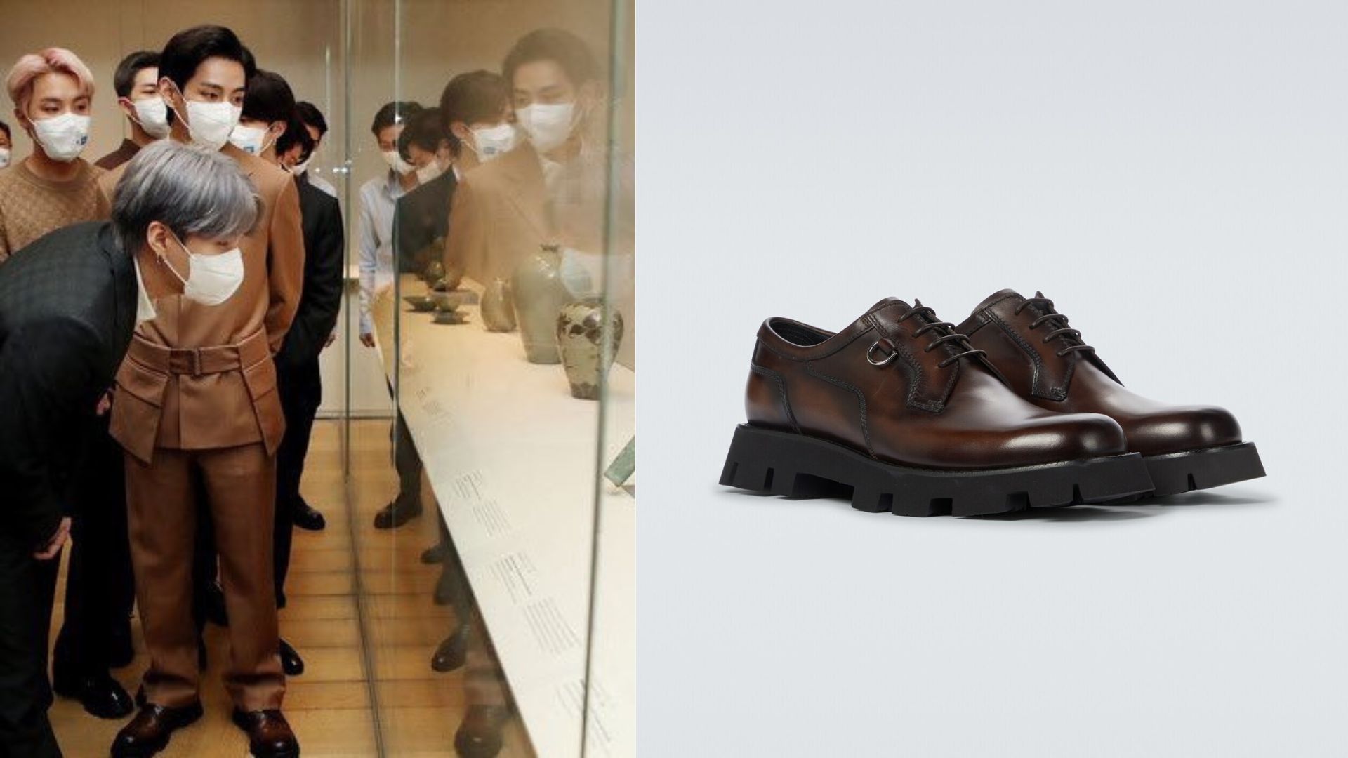 BTS V expensive shoes collection