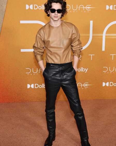 Timothée Chalamet Wore Prada To The 'Dune: Part Two' New York Premiere