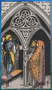 three of pentacles tarot card