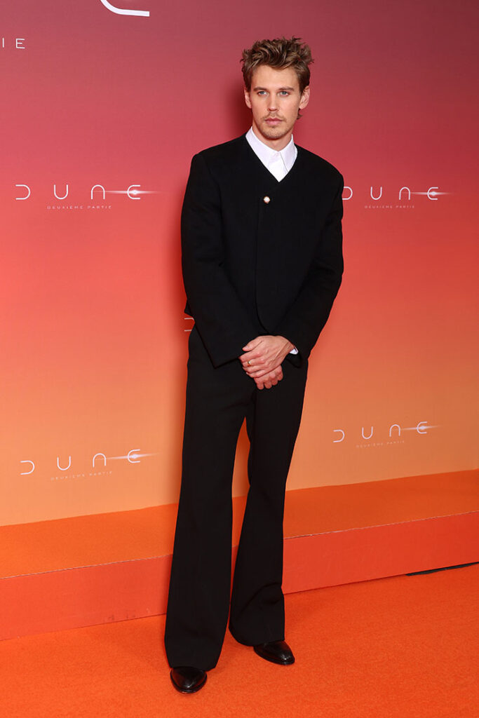 Austin Butler Wore Louis Vuitton To The 'Dune: Part Two' Paris Premiere