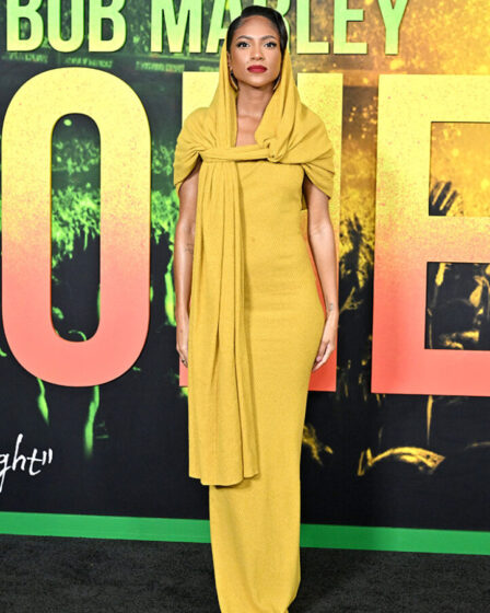 Naomi Cowan attends the 'Bob Marley: One Love' LA Premiere