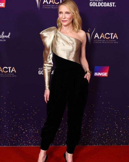 Cate Blanchett Wore Armani Privé To The 2024 AACTA Awards