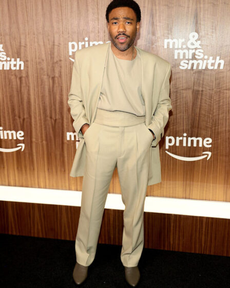 Donald Glover Wore Fear Of God To The 'Mr. & Mrs. Smith' Brooklyn Premiere