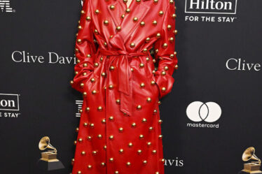 Dua Lipa Wore Valentino Haute Couture To The Clive Davis Pre-Grammy Gala