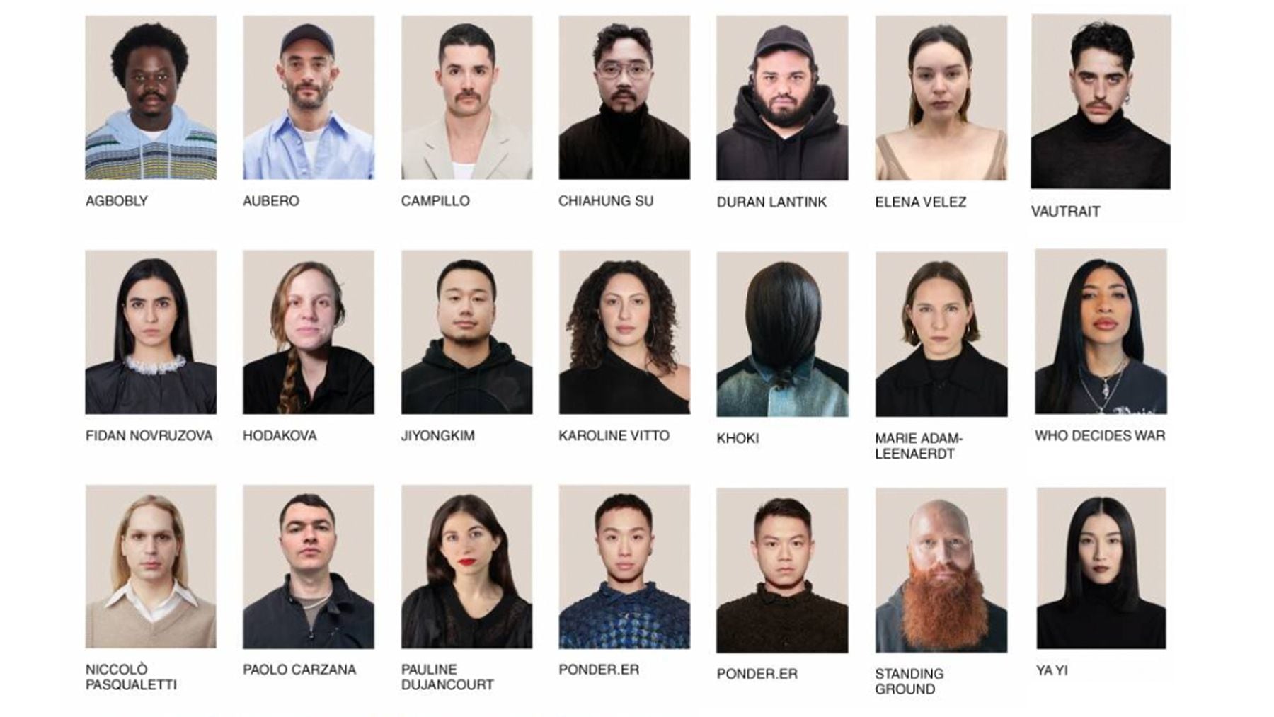 Elena Velez and Jacques Agbobly Among LVMH Prize Semi-Finalists