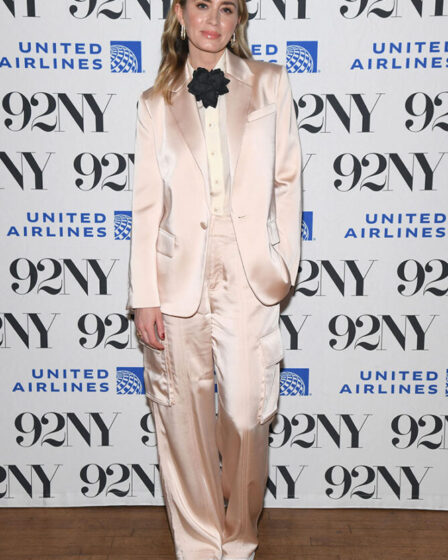 Emily Blunt Wore Zimmermann To The 'Oppenheimer' 92NY Conversation