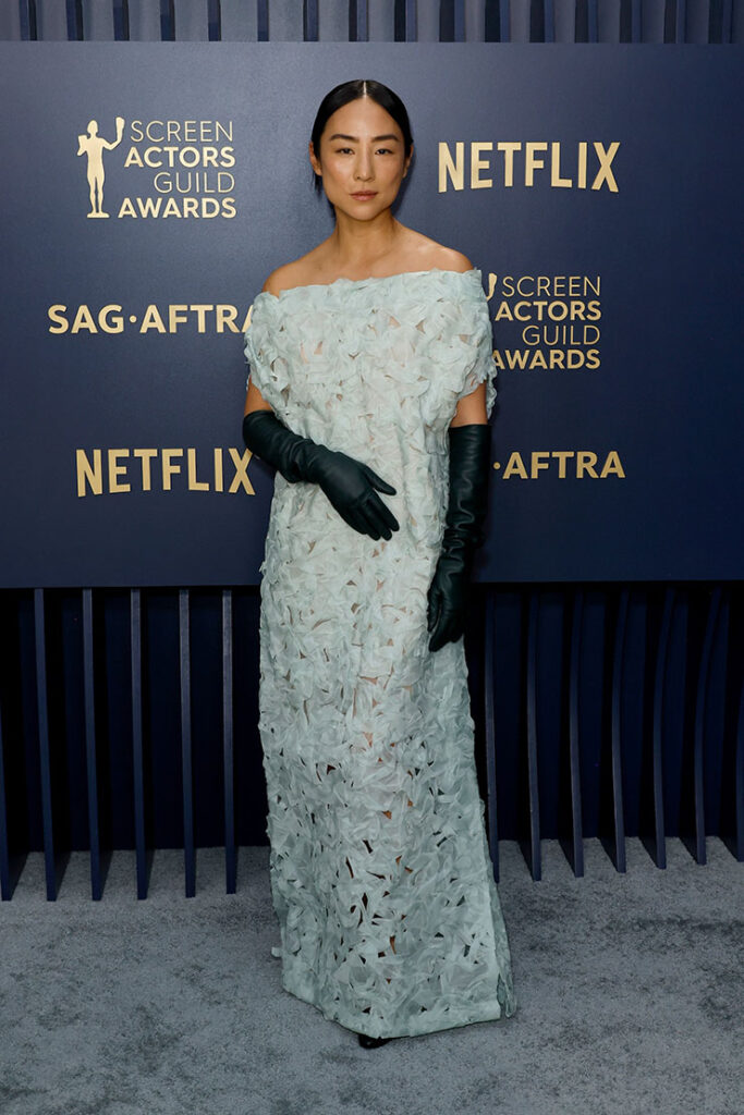 Greta Lee Wore The Row To The 2024 SAG Awards Fashnfly