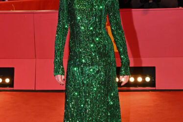 Isabelle Huppert Wore Balenciaga To The Berlin Film Festival Premiere Of 'A Traveler's Need'