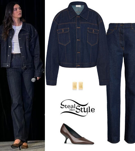 Kendall Jenner: Denim Jacket and Pants