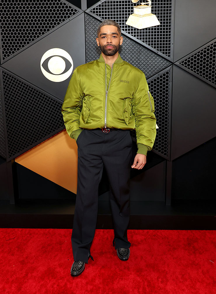 Kingsley Ben-Adir Wore Gucci To The 2024 Grammy Awards 
