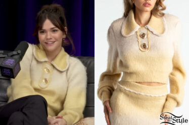 Maia Mitchell: Yellow Ombre Sweater