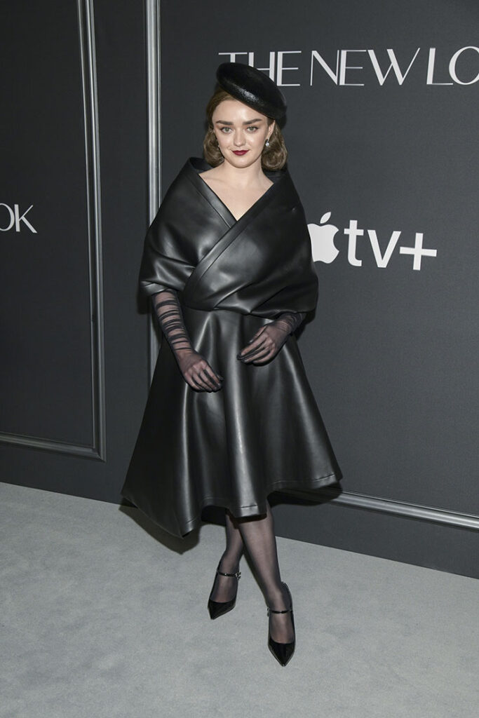 Maisie Williams Wore Comme des Garçons For 'The New Look' New York Premiere