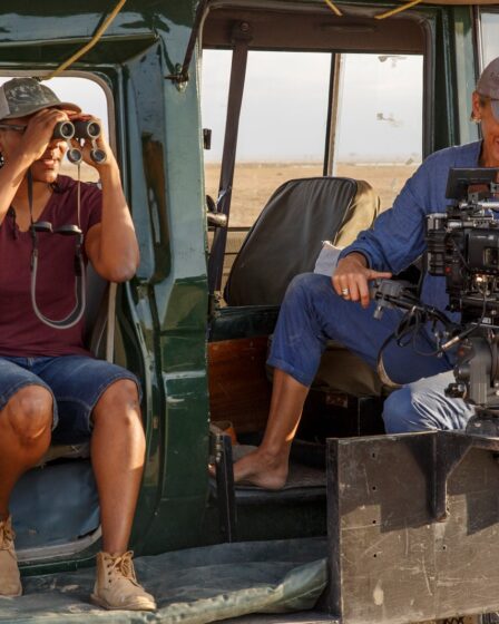 Faith Musembi Sophie Darlington camera binoculars Africa